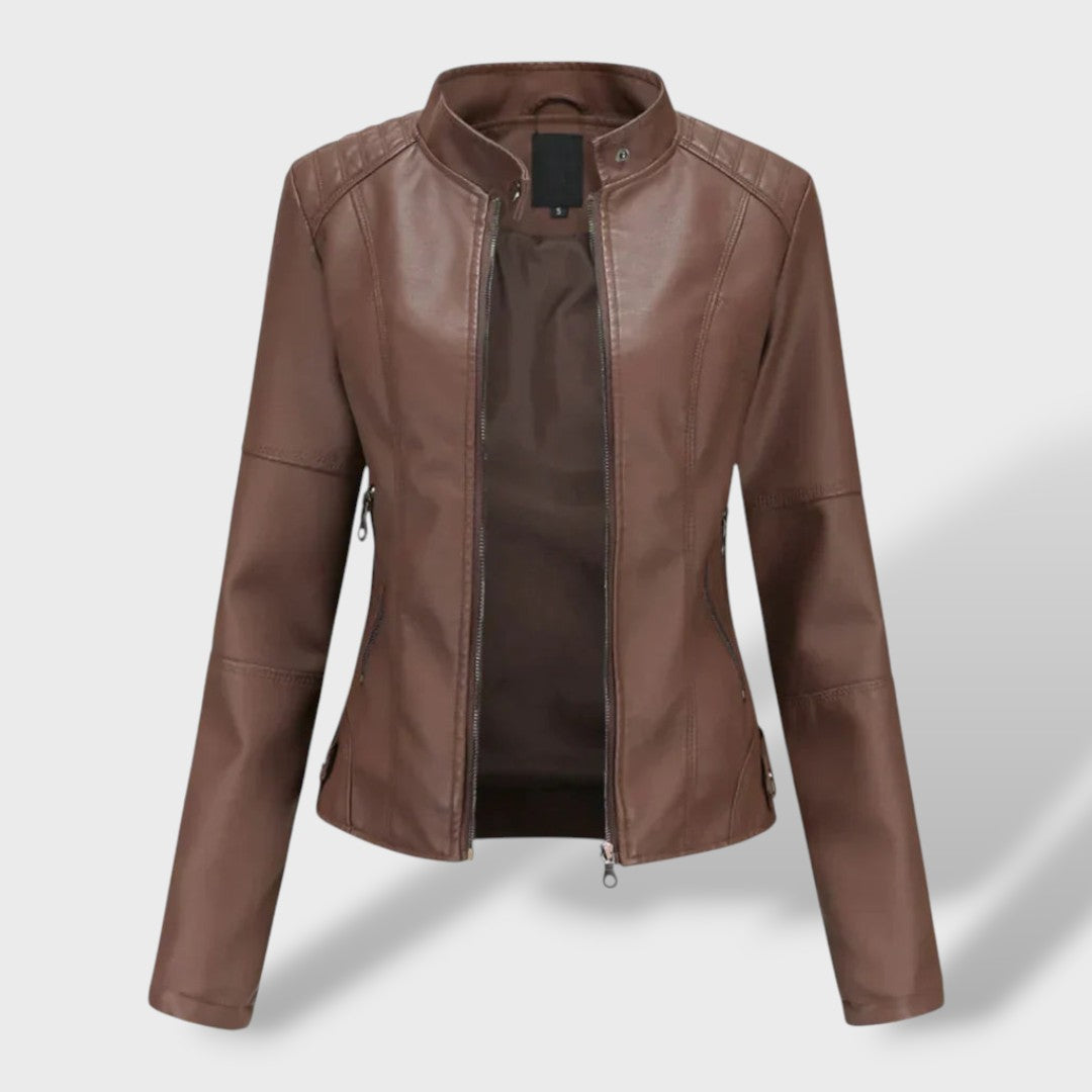 Isabel | Chaqueta de cuero para mujer