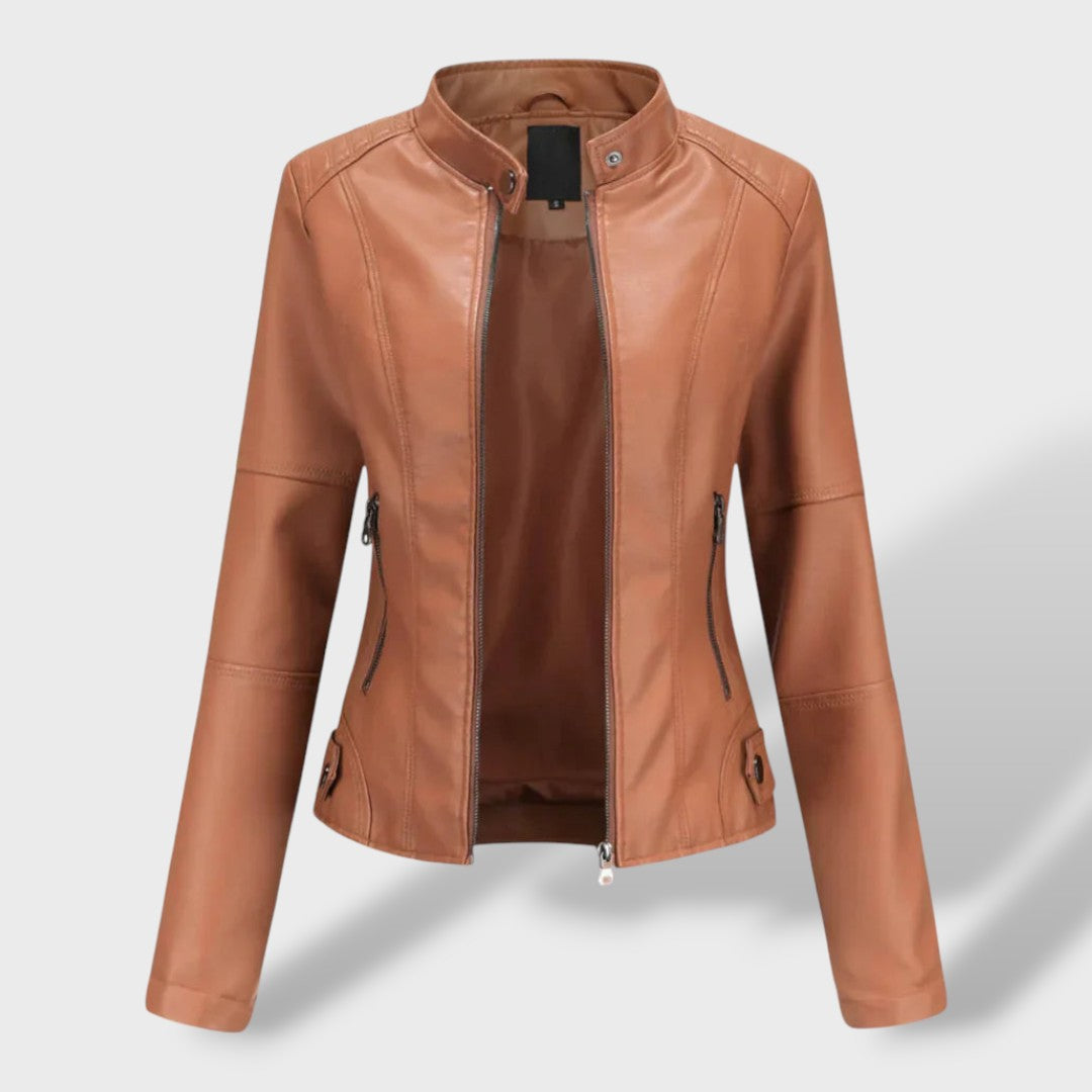Isabel | Chaqueta de cuero para mujer
