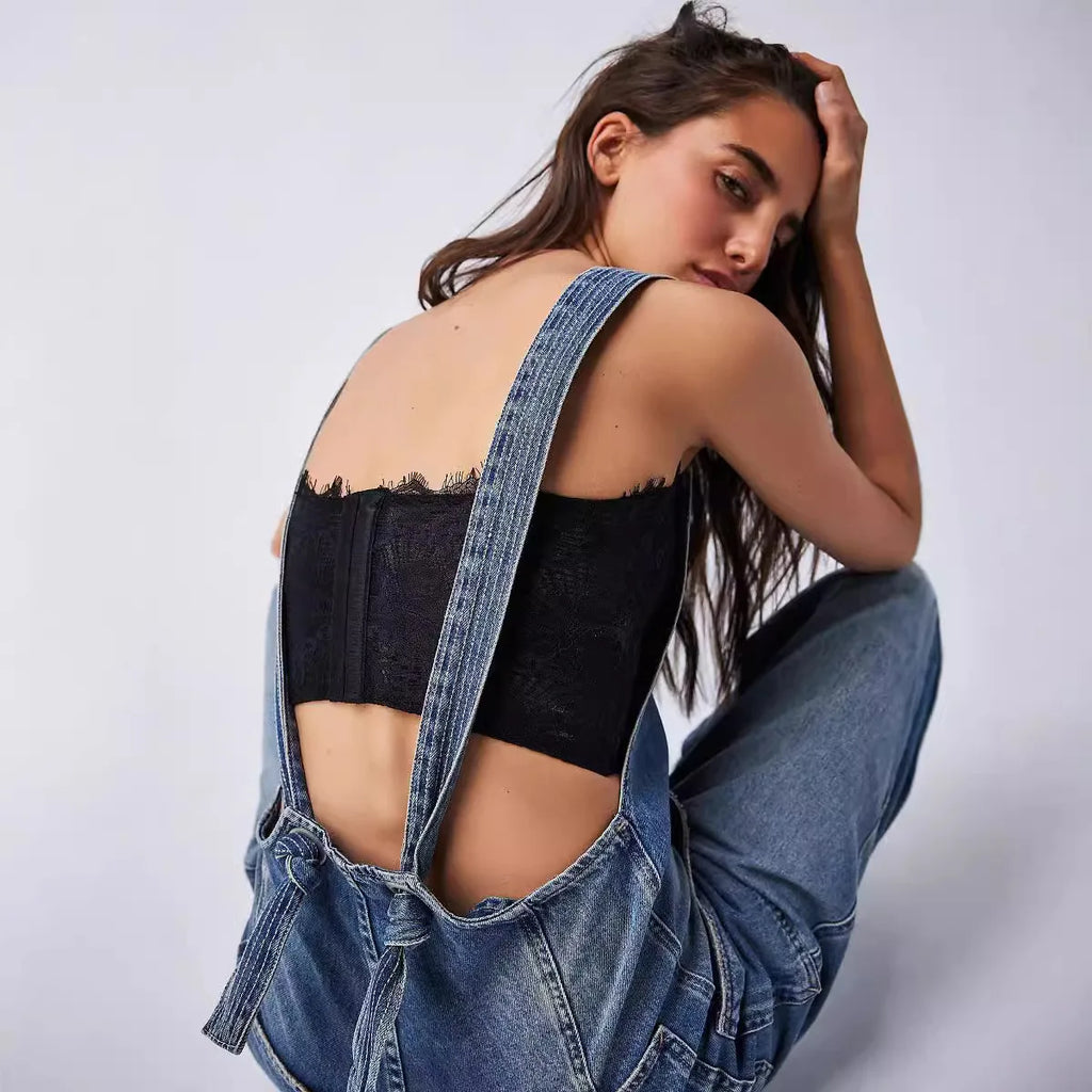 Marta™ | Mono de denim para mujer