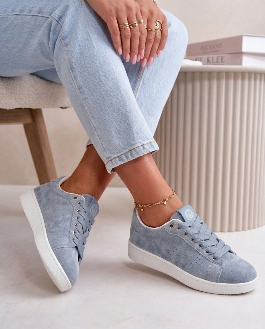 Zapatillas Happy Azul