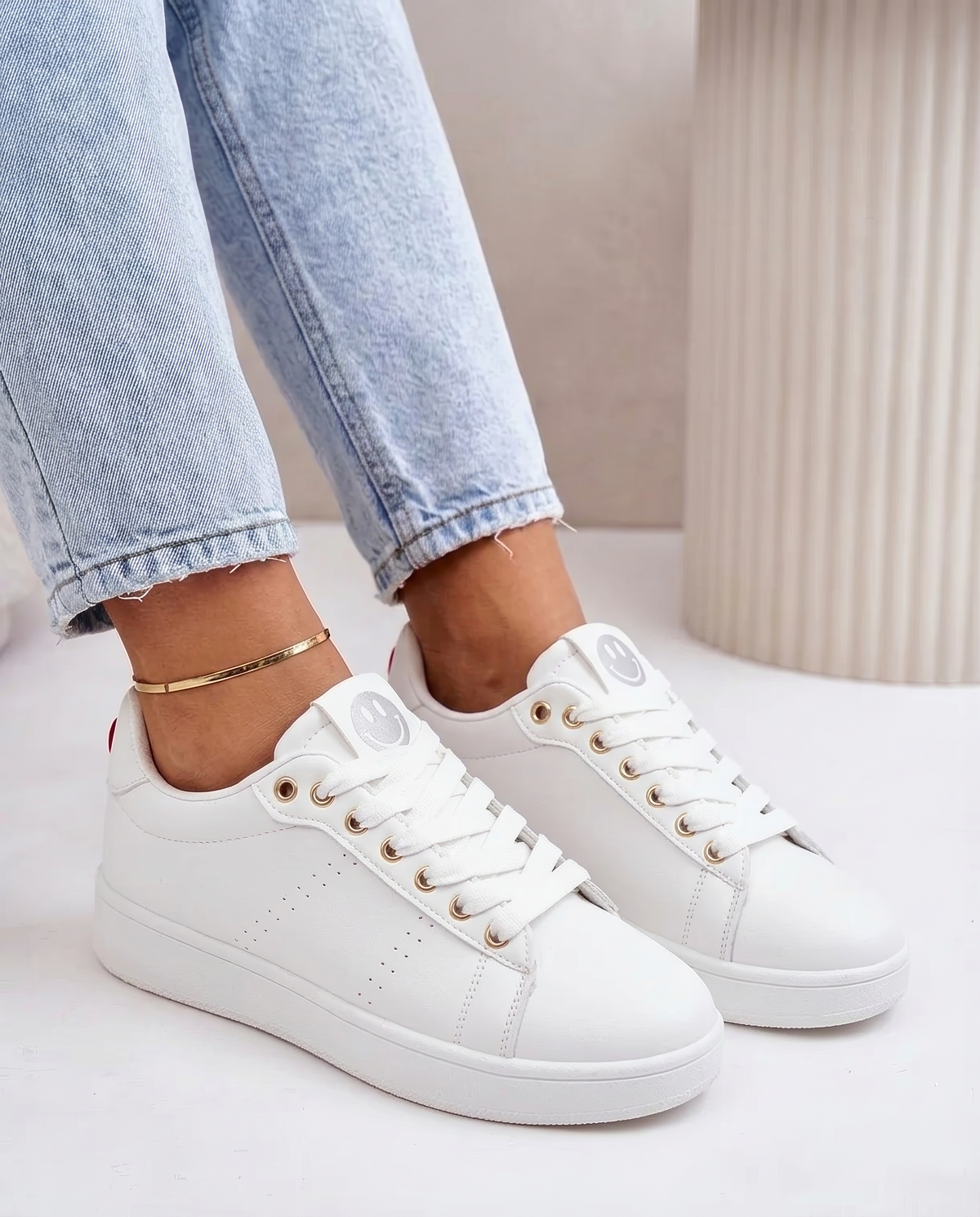 Zapatillas Happy Blanco
