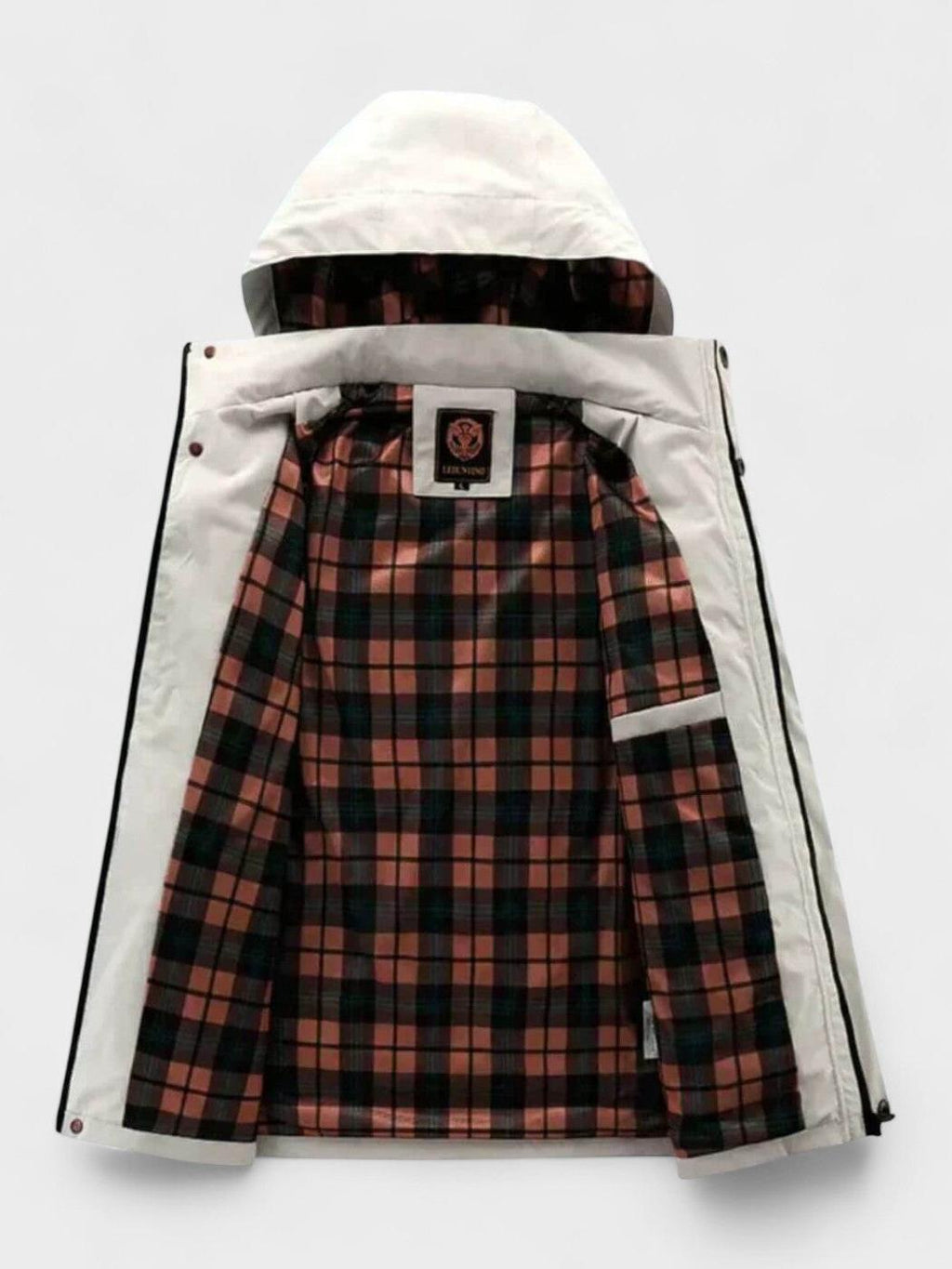 Chaqueta de invierno para hombre con capucha