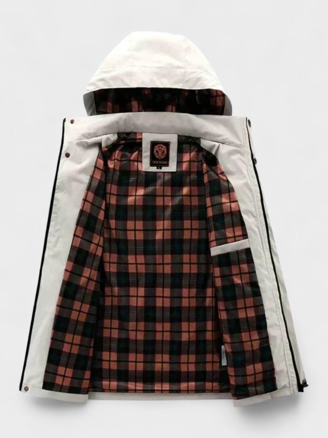 Chaqueta de invierno para hombre con capucha