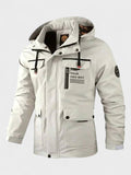 Chaqueta de invierno para hombre con capucha