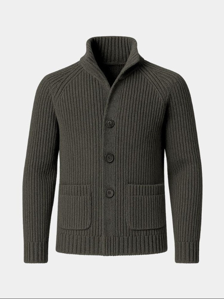 Chaqueta de punto con botones
