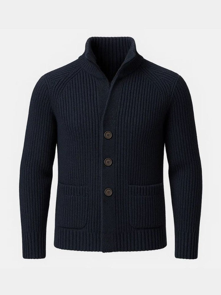Chaqueta de punto con botones