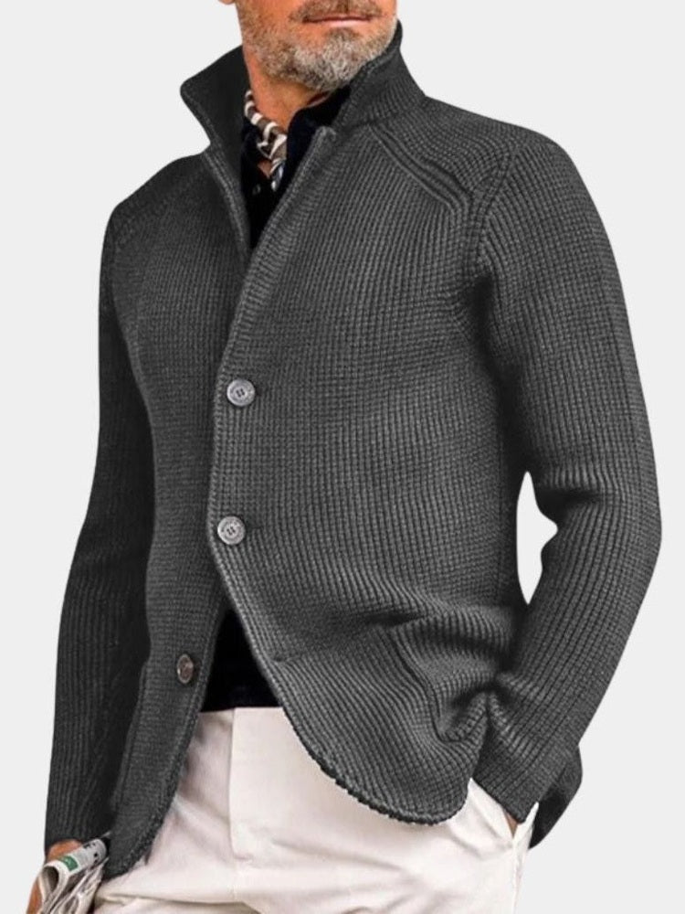 Chaqueta de punto con botones