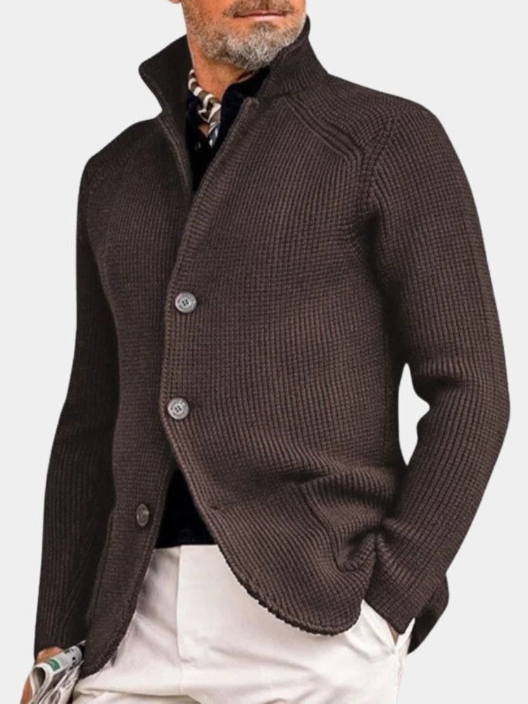 Chaqueta de punto con botones