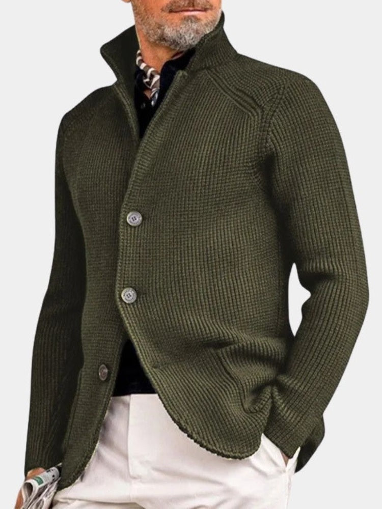 Chaqueta de punto con botones