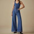 Celia™ | Mono Denim con escote en U
