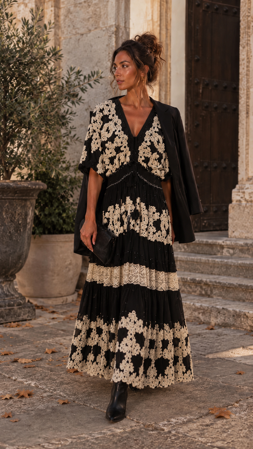 Vestido Sahara Noche