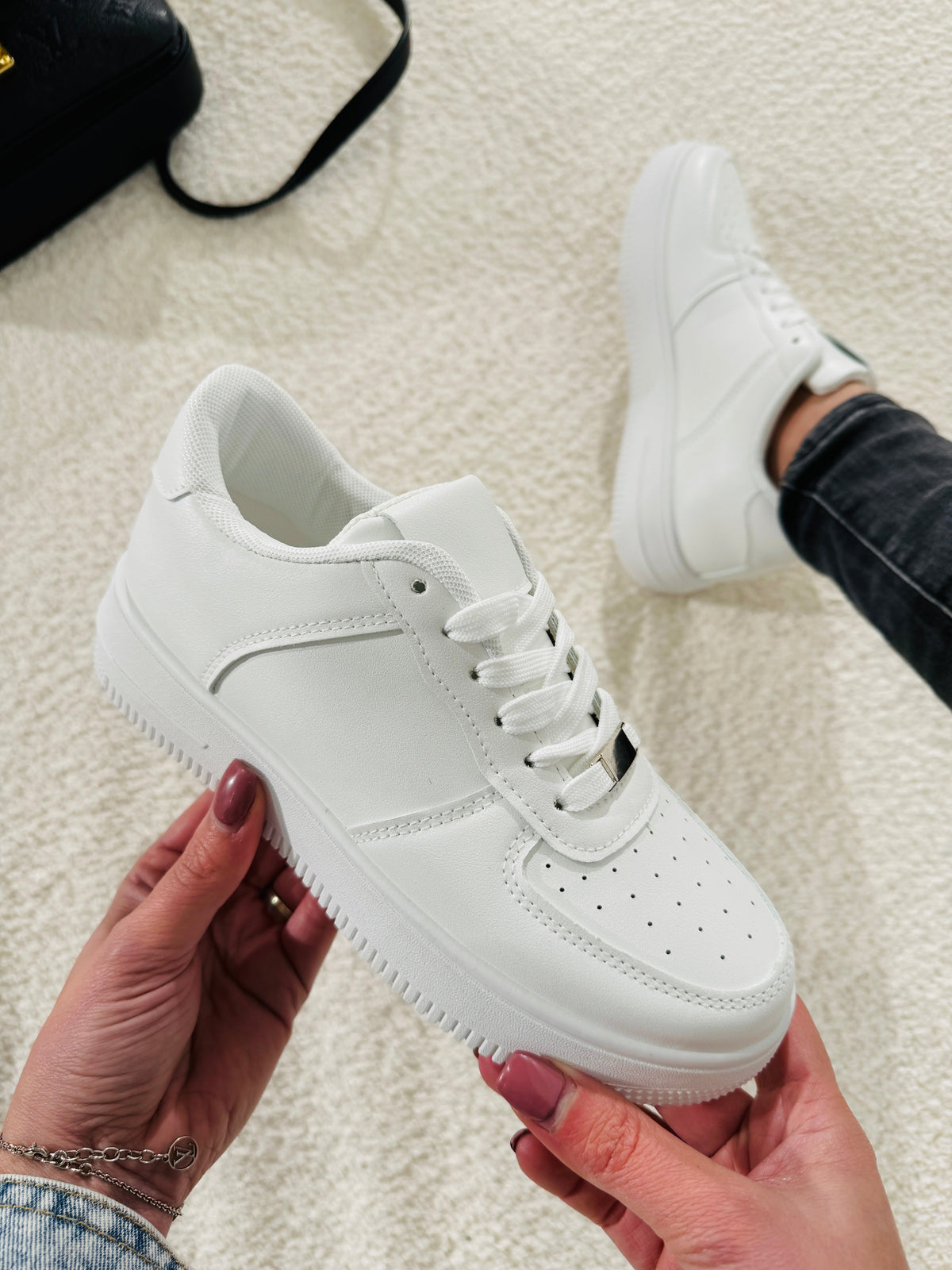 Zapatillas Plataforma Blanco