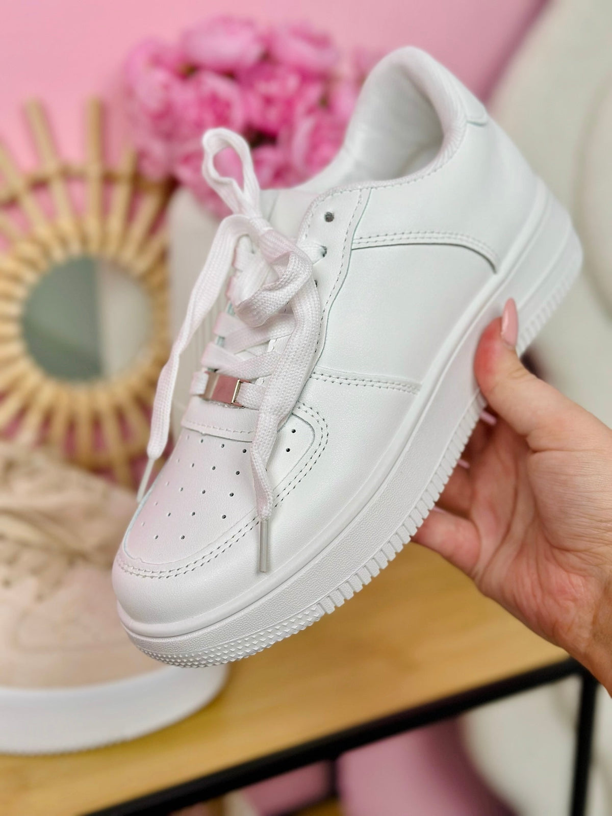 Zapatillas Plataforma Blanco