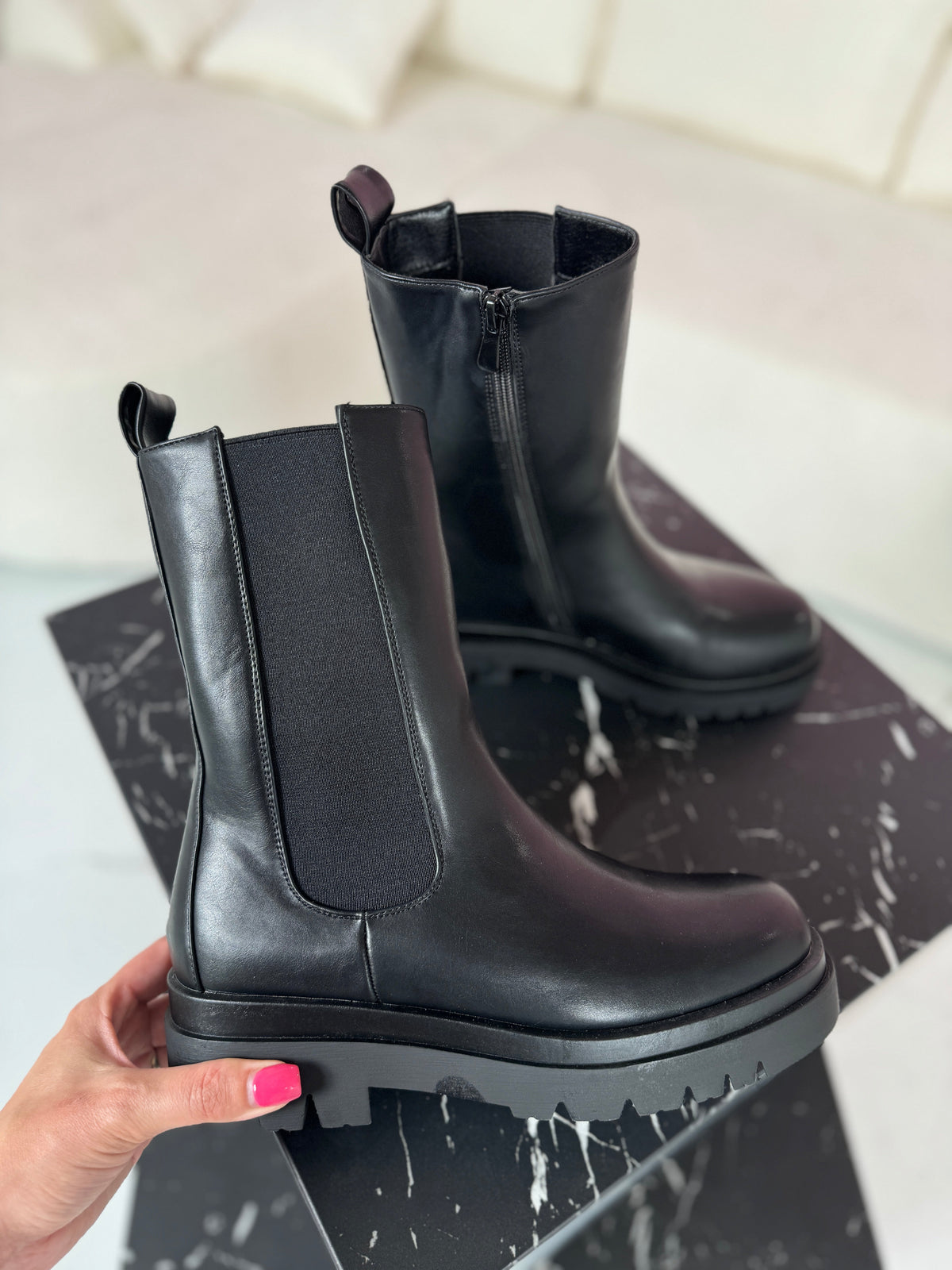 Botas Altas Chelsea