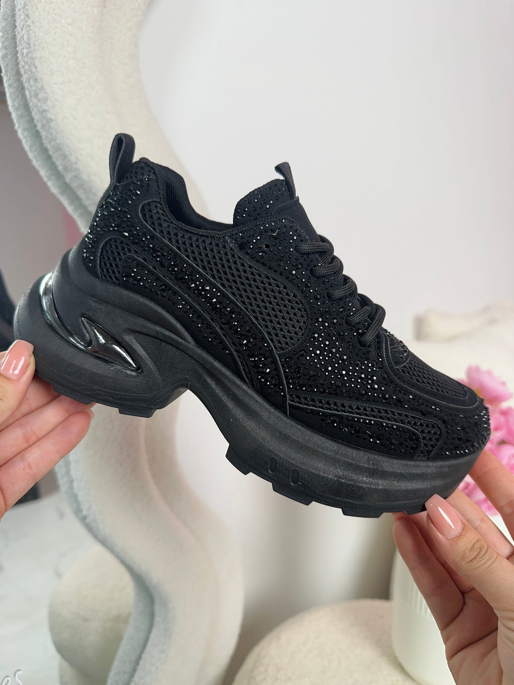 Zapatillas Glam Negro