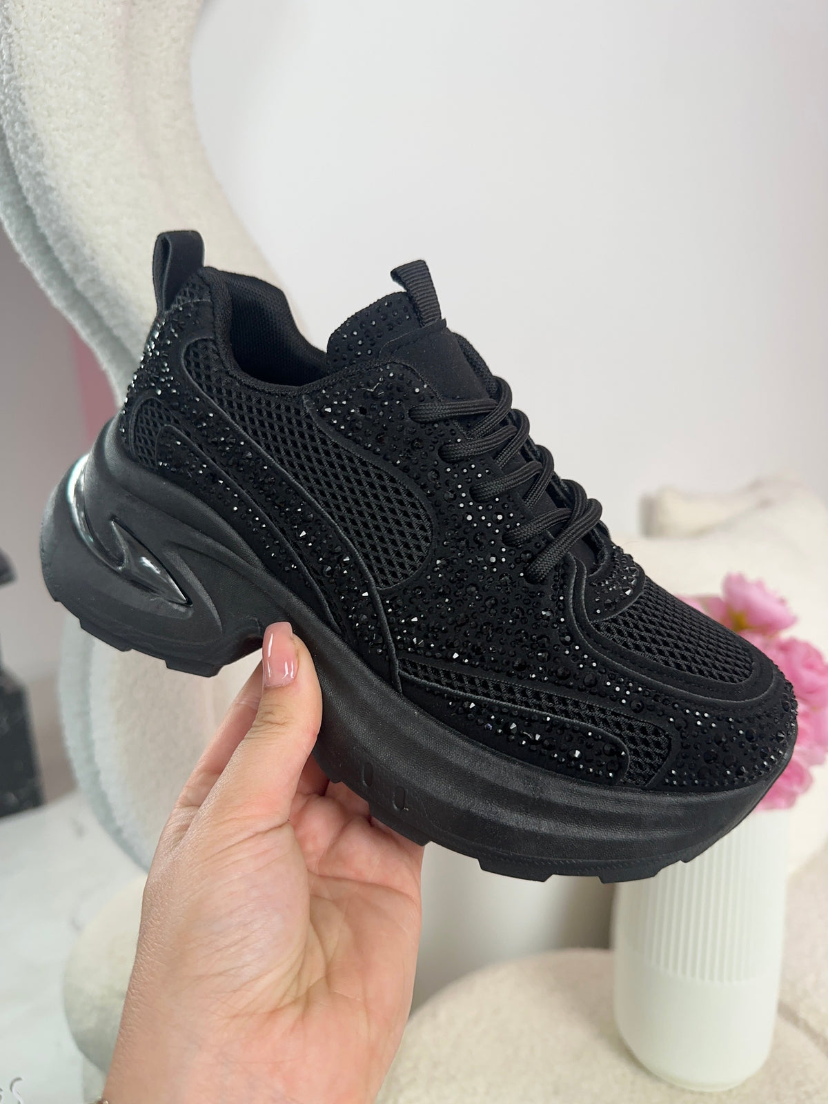 Zapatillas Glam Negro