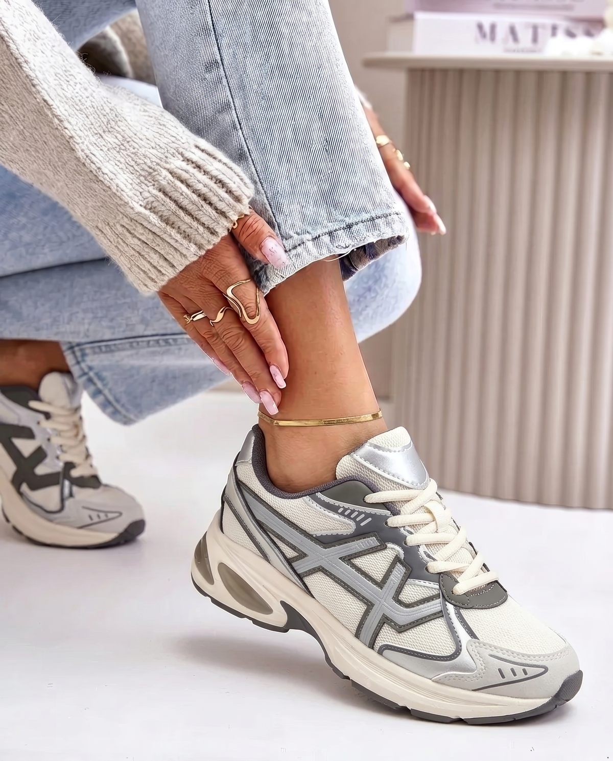 Zapatillas Joline Gris