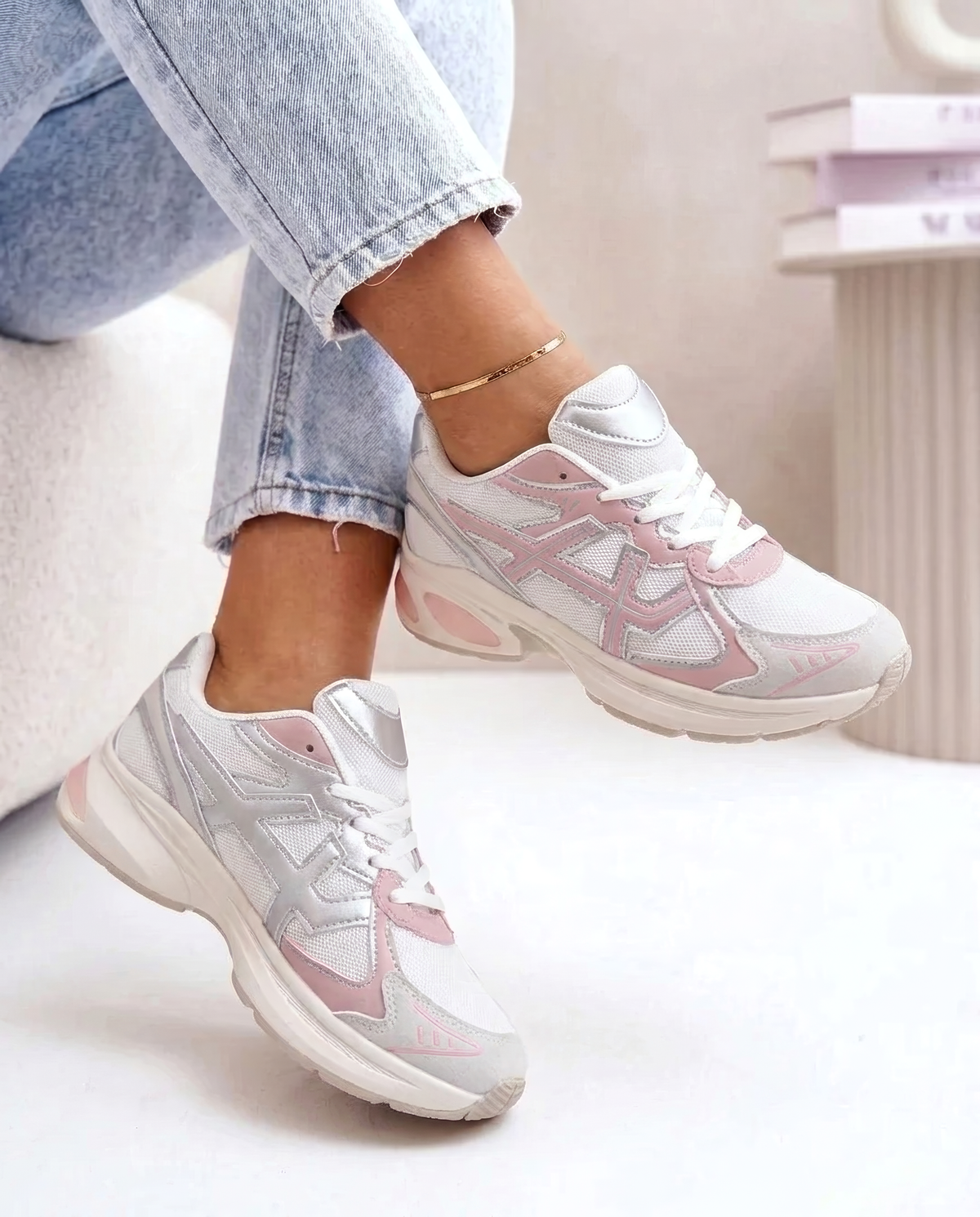Zapatillas Joline Rosa