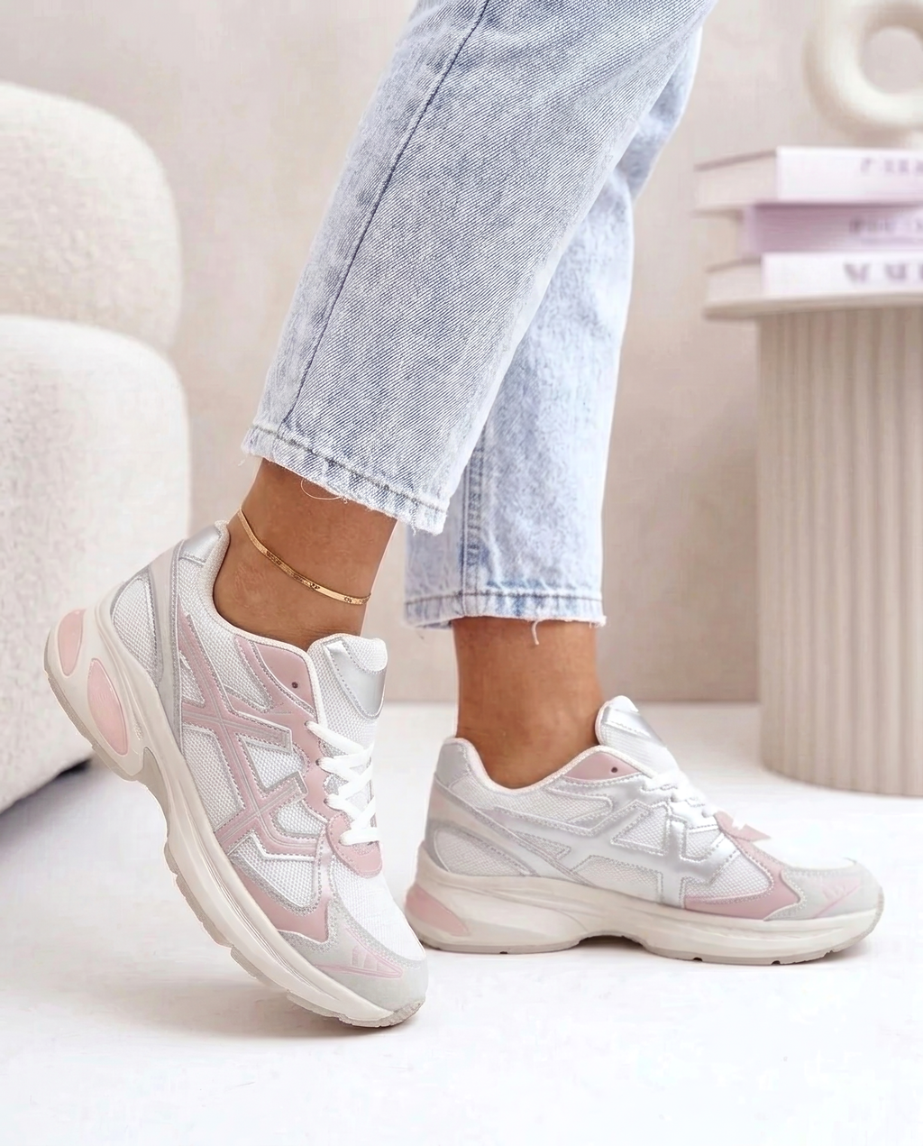 Zapatillas Joline Rosa