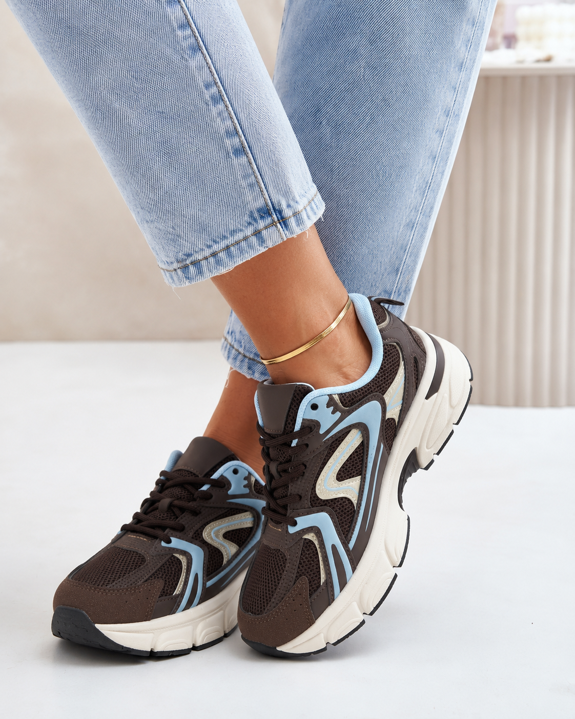 Zapatillas Julia Marrón