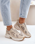 Zapatillas Julia Leopardo