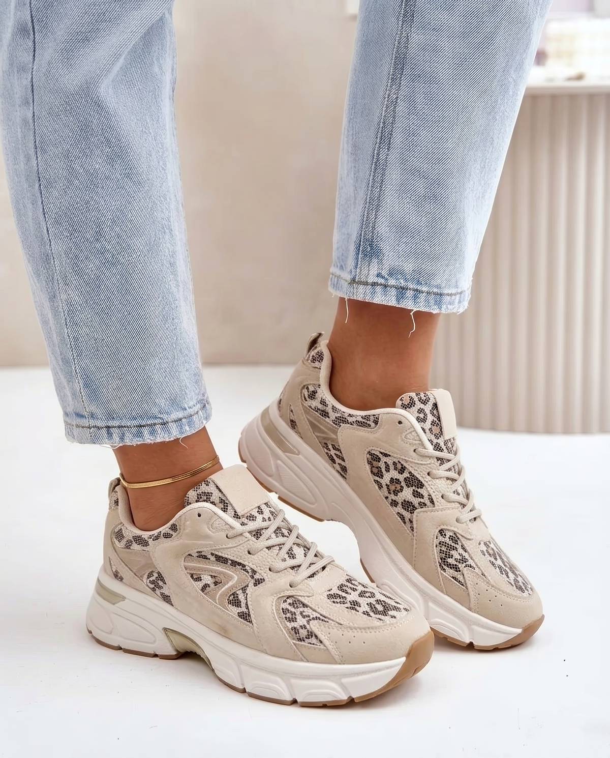 Zapatillas Julia Leopardo