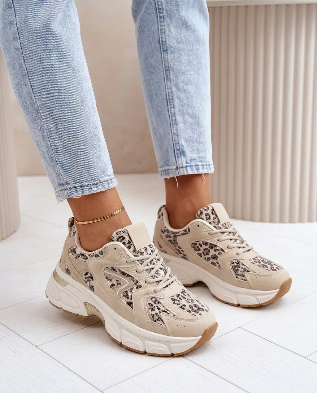 Zapatillas Julia Leopardo