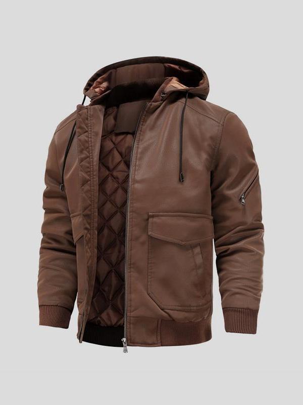 Chaqueta con Capucha con Estilo Lance