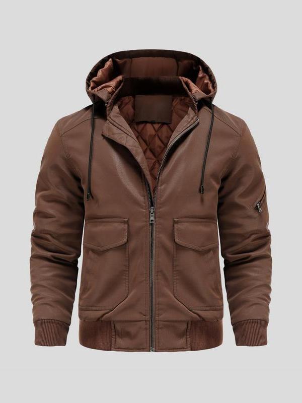 Chaqueta con Capucha con Estilo Lance