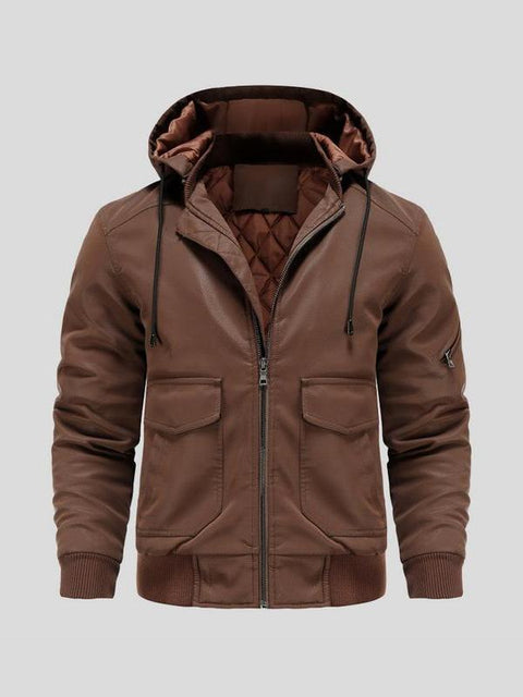 Chaqueta con Capucha con Estilo Lance