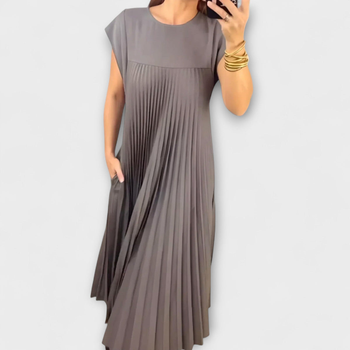 Zairelle – vestidos plisados elegantes