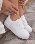 Zapatillas Plataforma Blanco