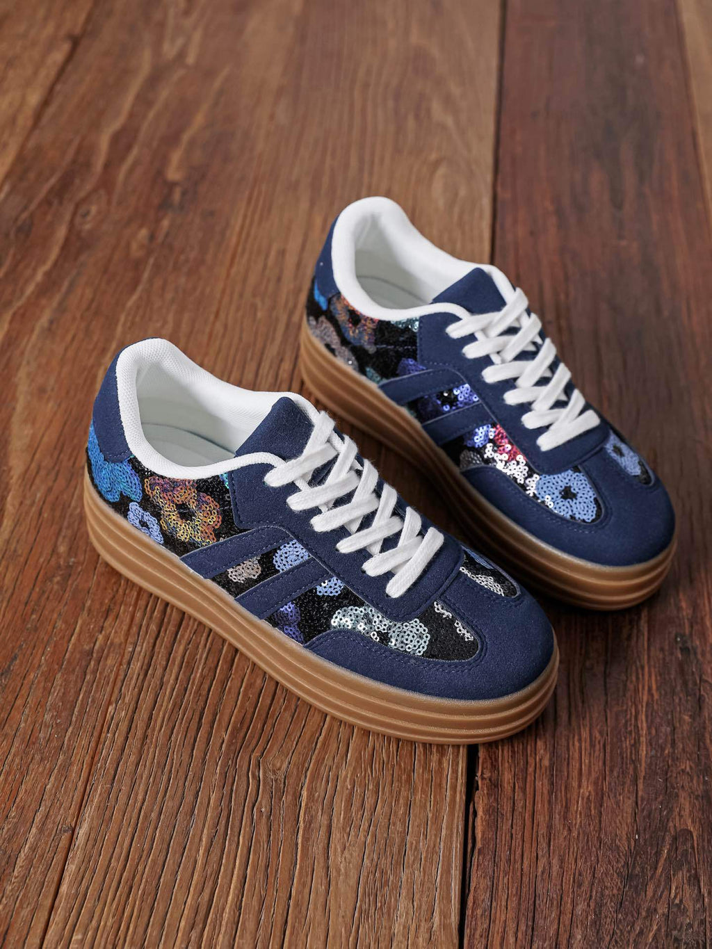 Zapatillas Paula Azul Marino