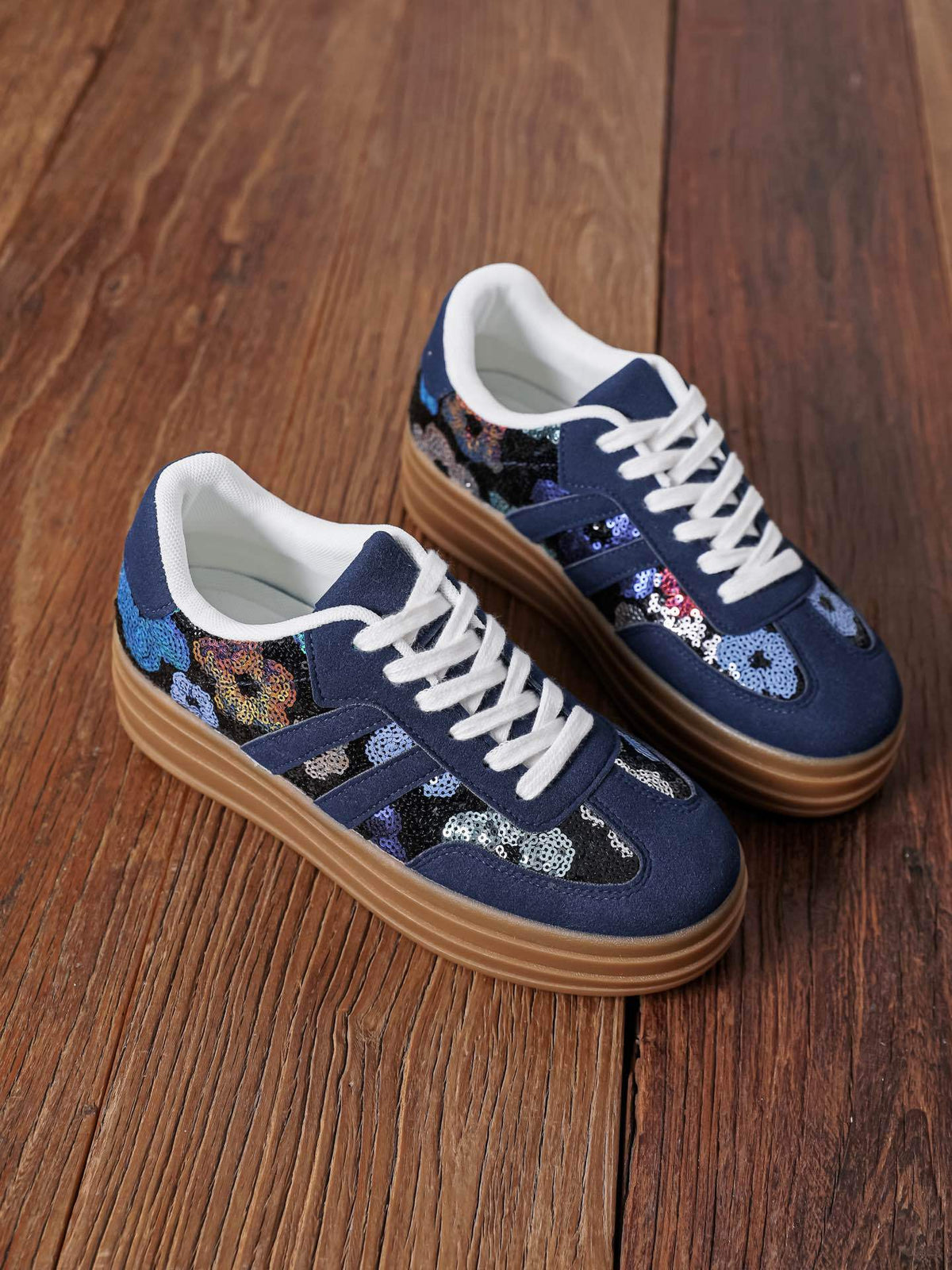 Zapatillas Paula Azul Marino