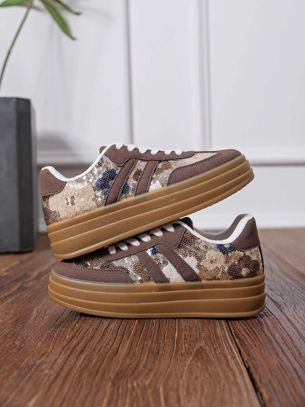 Zapatillas Paula Marrón