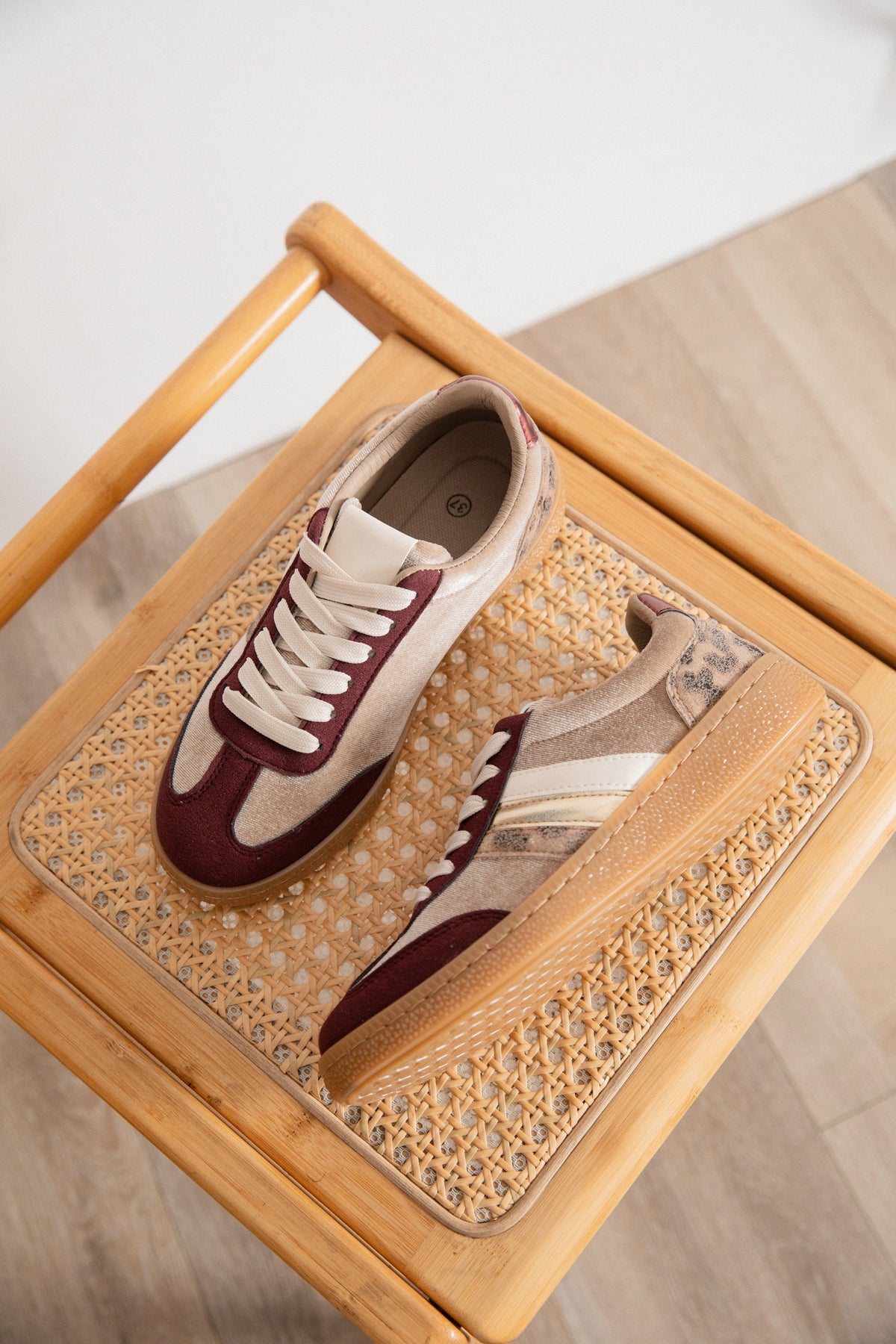 Zapatillas Rineke Burdeos