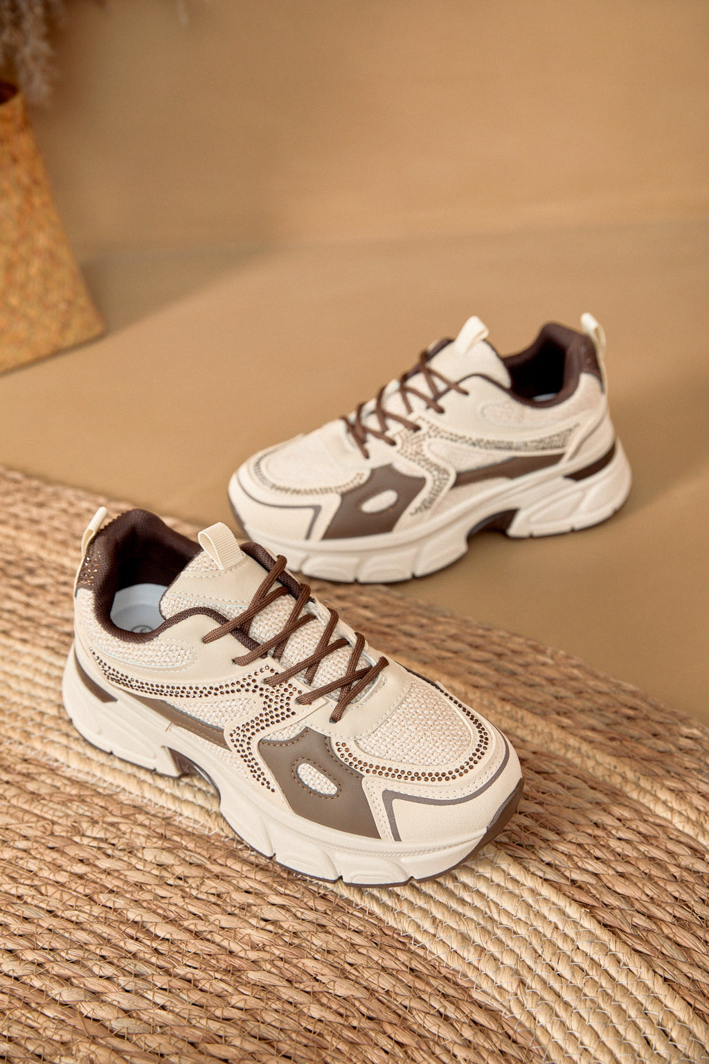 Zapatillas Diane Beige