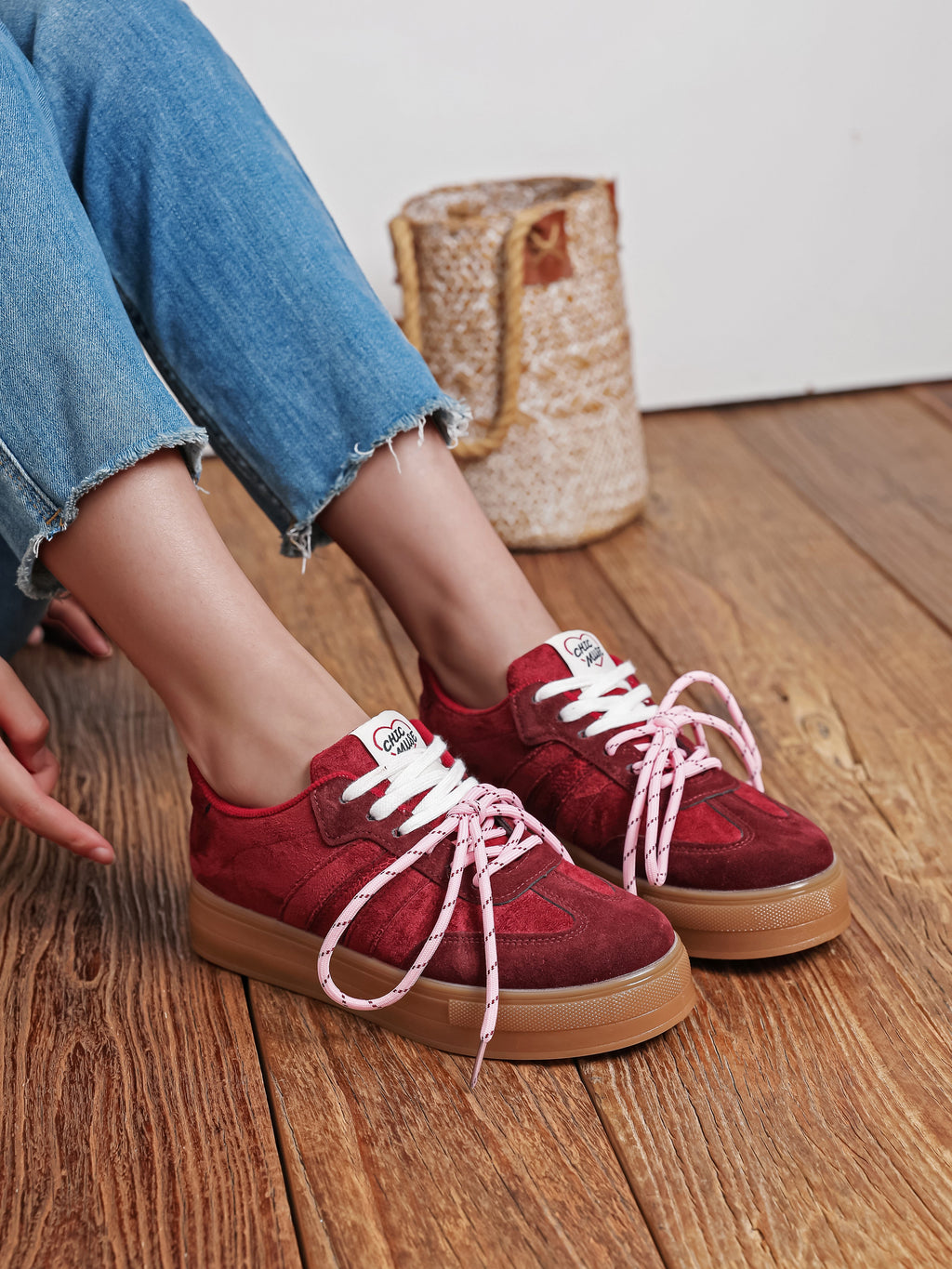 Zapatillas Noeme Vino