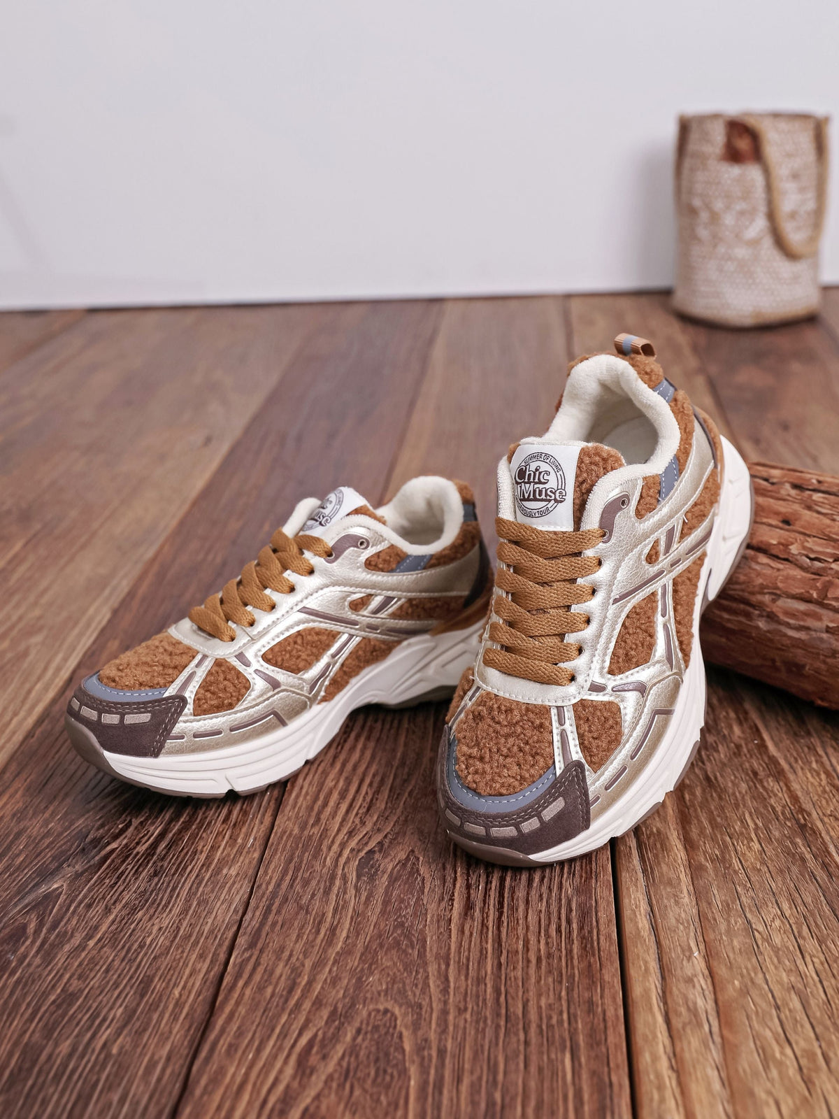Zapatillas Wendy Marrón