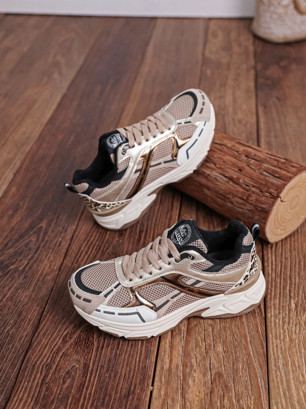 Zapatillas Wendy Dorado