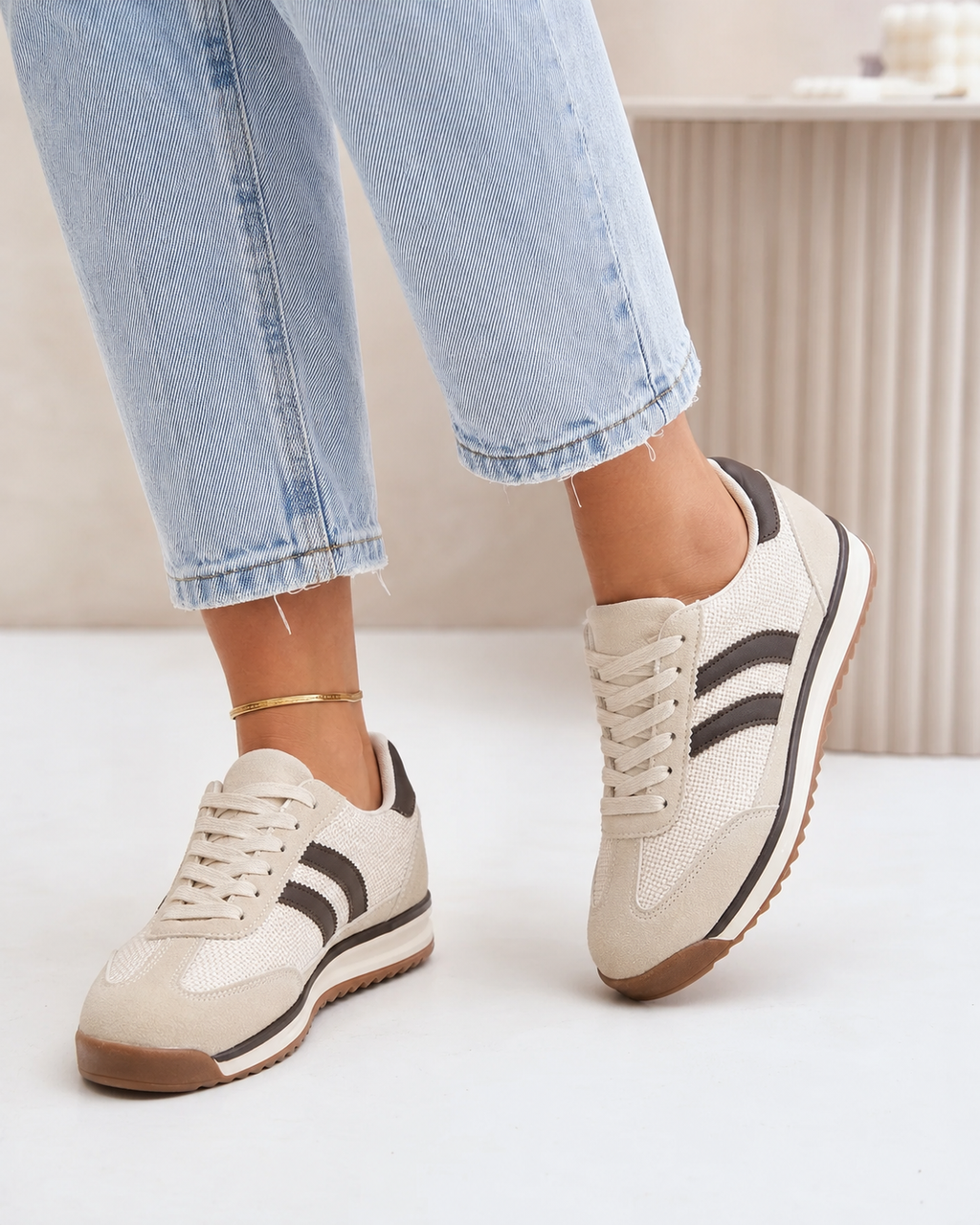 Zapatillas Macey Beige