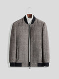 Chaqueta de cuero elegante