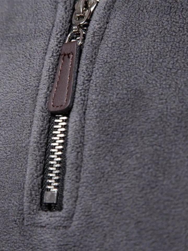 Chaqueta de Felpa Minimalista