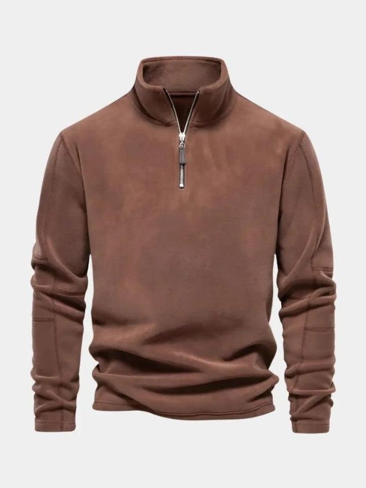 Chaqueta de Felpa Minimalista