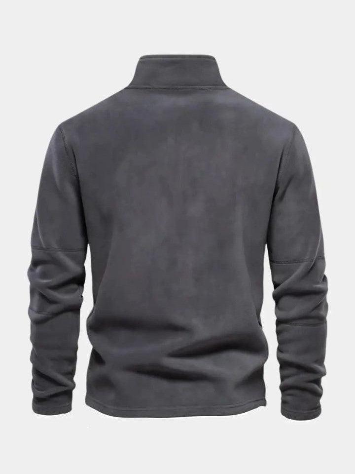 Chaqueta de Felpa Minimalista