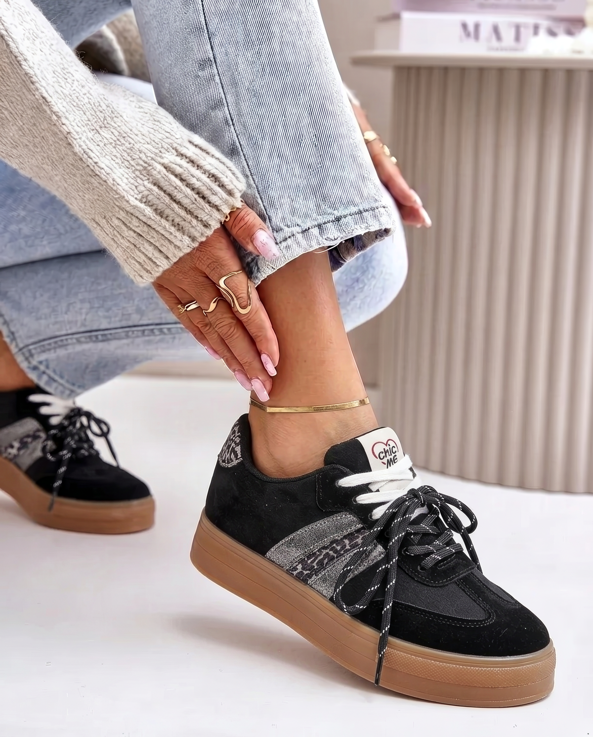 Zapatillas Noeme Negro