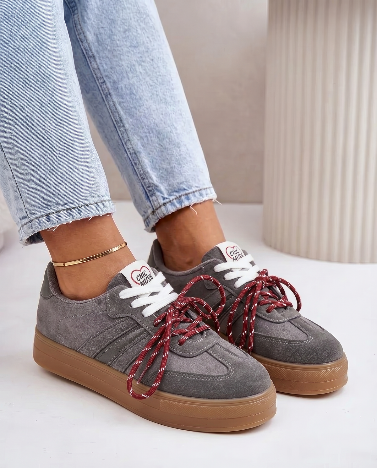 Zapatillas Noeme Gris