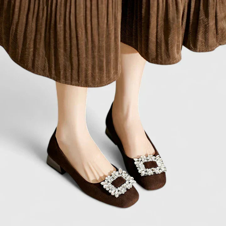Julianyssa | Zapatos de Mujer de Tacón Ancho Acolchados