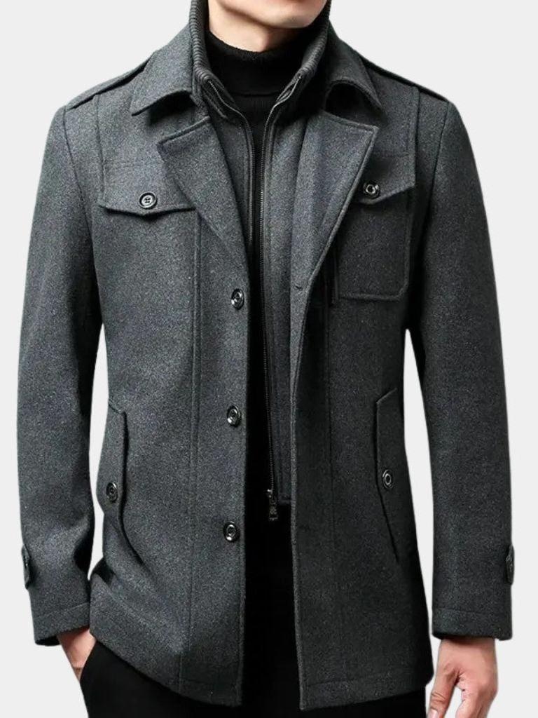 Abrigo de Invierno Estilo clásico