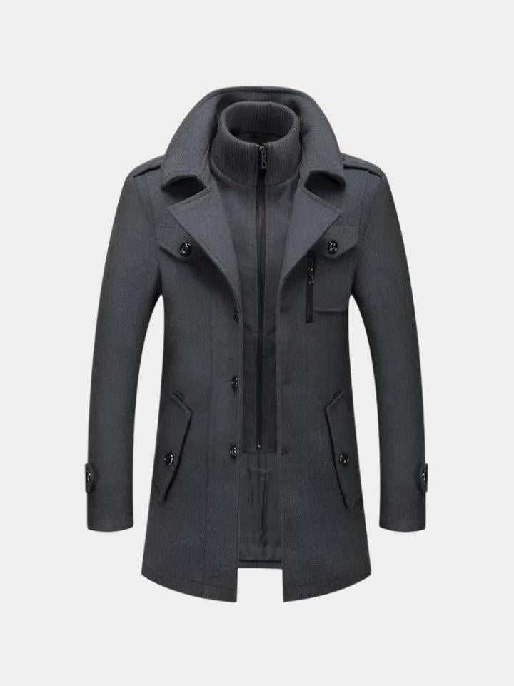 Abrigo de Invierno Estilo clásico
